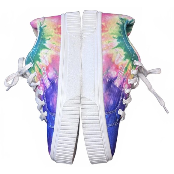 Fila Tie Dye Panache Stack Platform Sneakers Multicolor Women's Shoes Size 8 - Picture 7 of 7